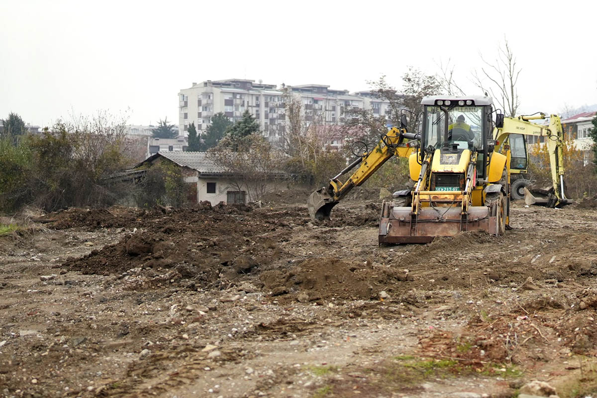 Qyteti i Shkupit filloi ndërtimin e mega-parkut të ri në Kisela Voda