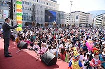 НА ПЛОШТАДОТ ВО СКОПЈЕ СЕ ОДРЖУВА АПРИЛИЈАДА 2016