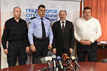 U SHPALLËN ZJARRFIKËSI, POLICI DHE  GJAKDHURUESI MË I MIRË NË  QYTETIN E SHKUPIT PËR VITIN 2016