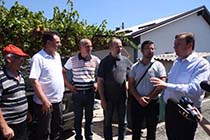 ГРАДОНАЧАЛНИКОТ ТРАЈАНОВСКИ ВО УВИД НА АКЦИЈАТА ЗА РАСЧИСТУВАЊЕ ВО ИНЏИКОВО