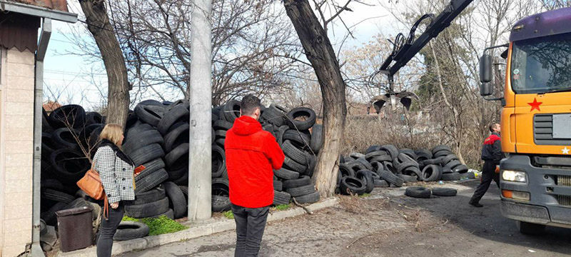 Aksion i koordinuar i Qytetit të Shkupit dhe komunave për parandalimin e krijimit të deponive të paligjshme në prona private