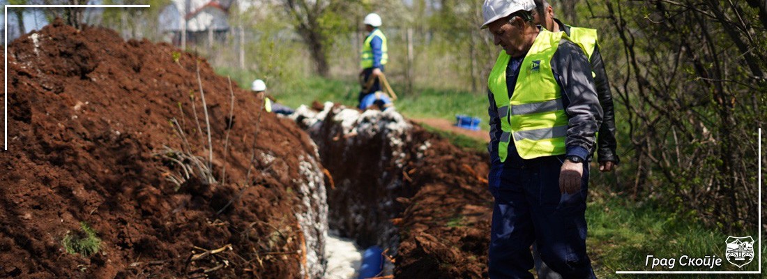 Арсовска: Инвестираме над 13 милиони денари за подобро водоснабдување во населбата Железара 
