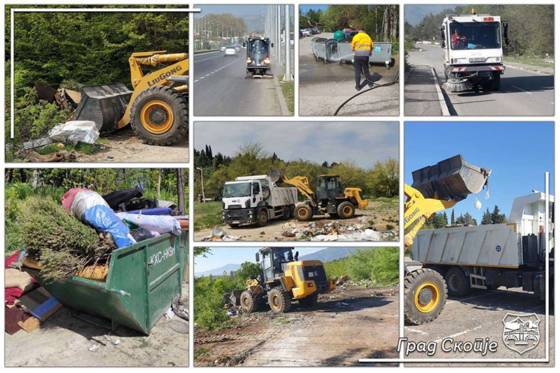 Отстранети околу 68 кубни метри неправилно одложен отпад од две диви депонии во општина Бутел