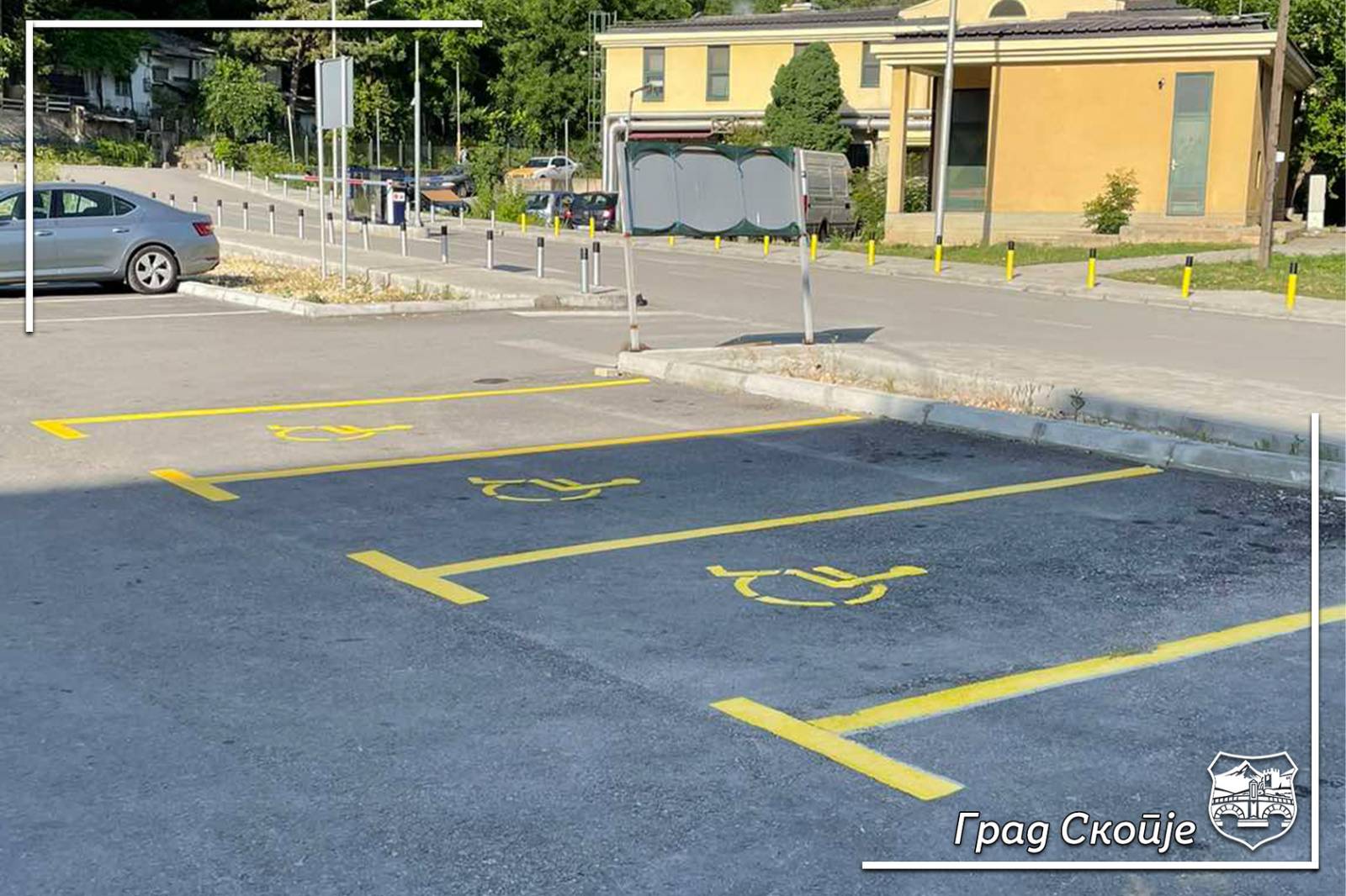 NP “Parkingu i Qytetit” rriti numrin e vendeve të parkimit për personat me aftësi të kufizuara në Qendrën Klinike