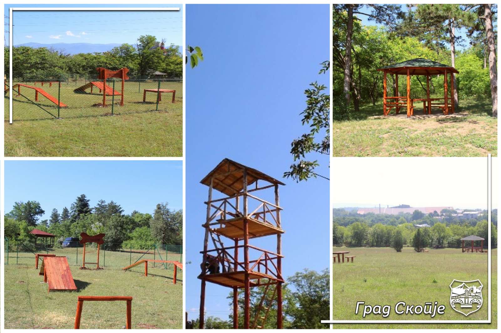 Elemente të reja parku në Parkun natyror “Gazi Baba” 