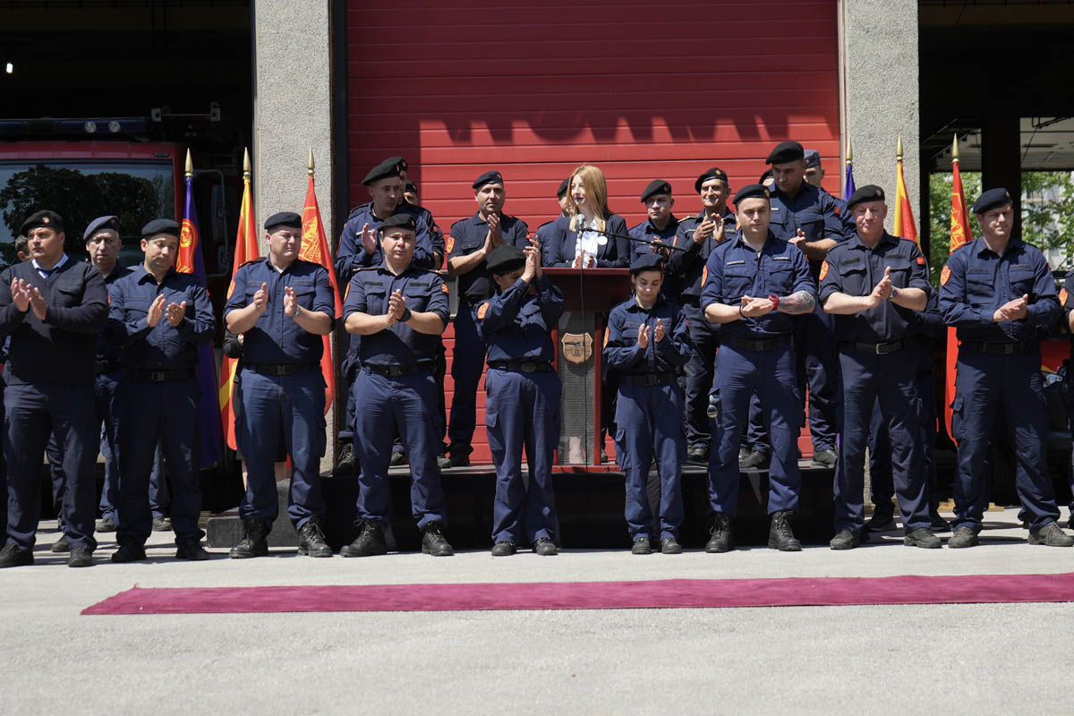 Одбележан 20 Мај – Денот на македонските пожарникари
